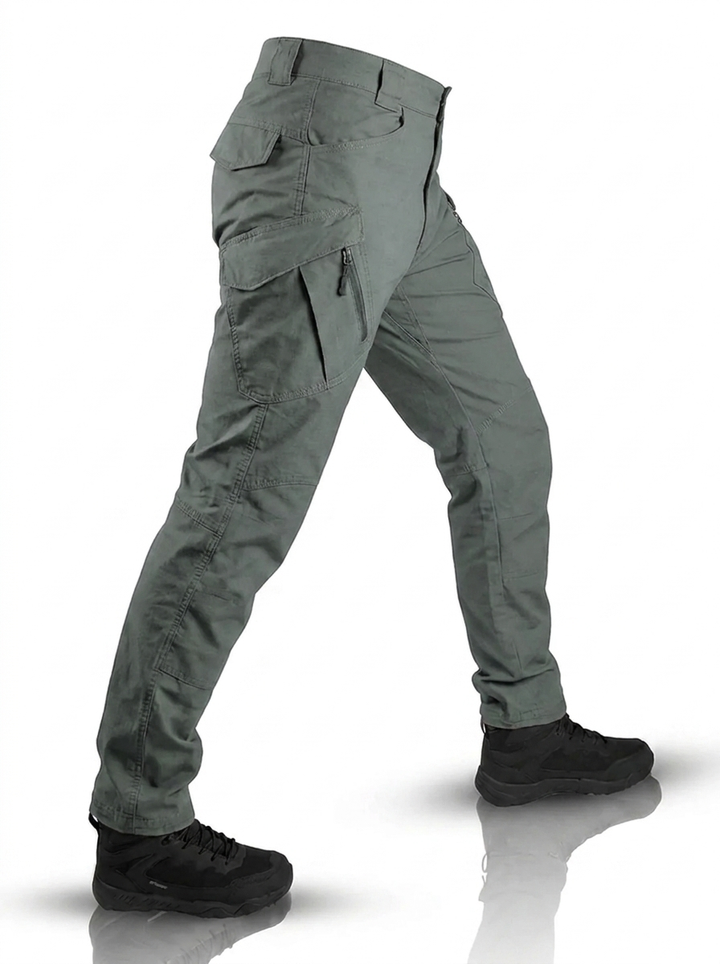 Robuste Herren-Hose für Werk und Freizeit in Militärgrün