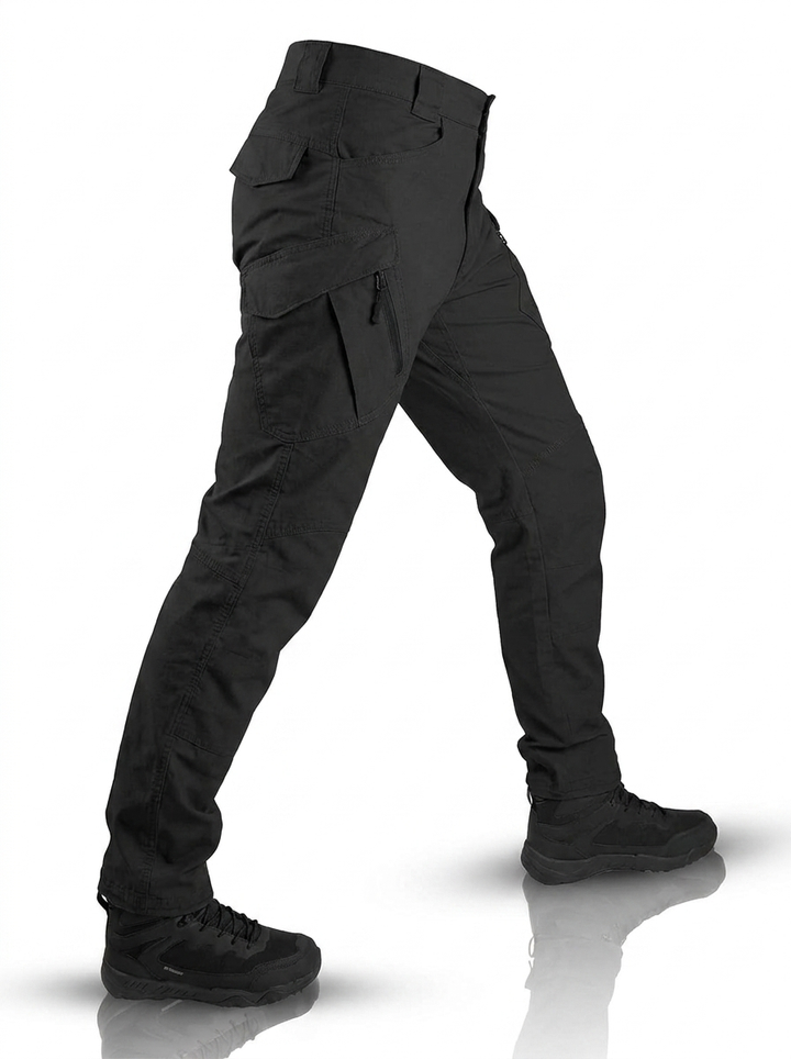 Robuste Herren-Hose für Werk und Freizeit in Schwarz