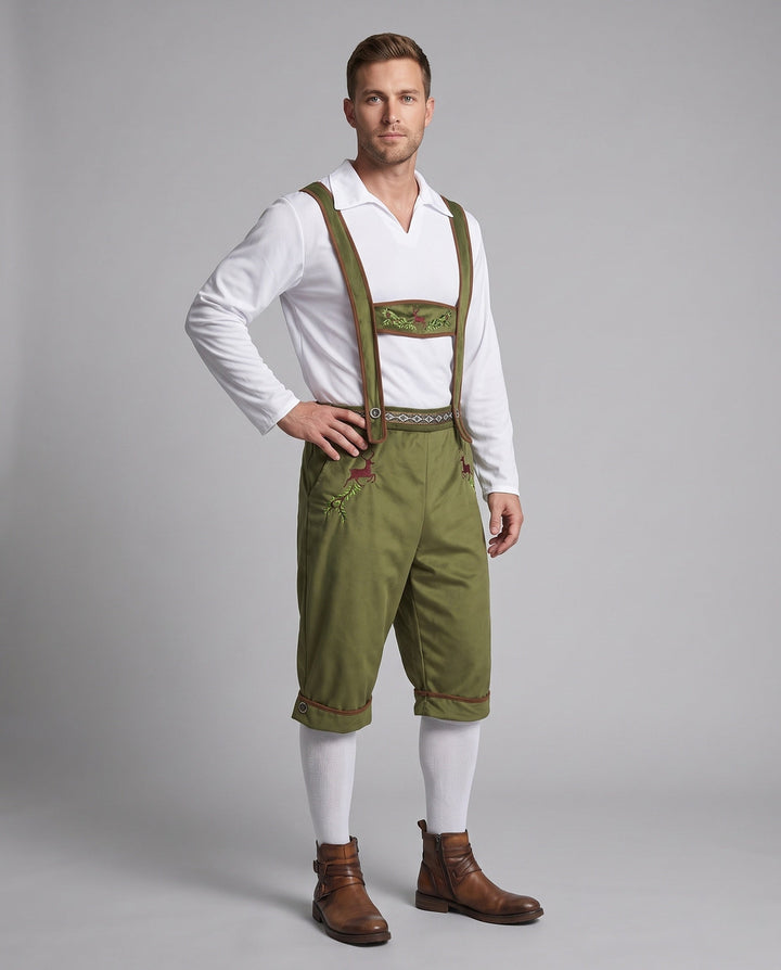 Rustikale Herren Lederhose zum Oktoberfest