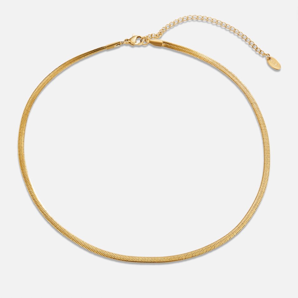 Schlangen Kette Gold Halskette