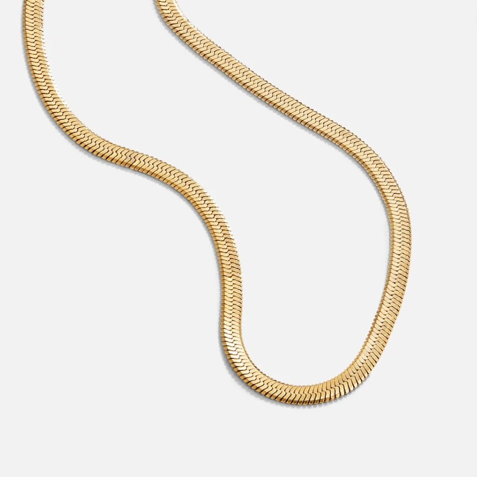 Schlangen Kette Gold Halskette