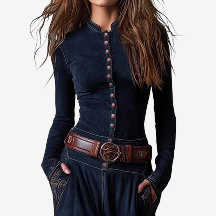 Schmeichelhaftes Hochzeitsgast-Kleid für Herbst (2)