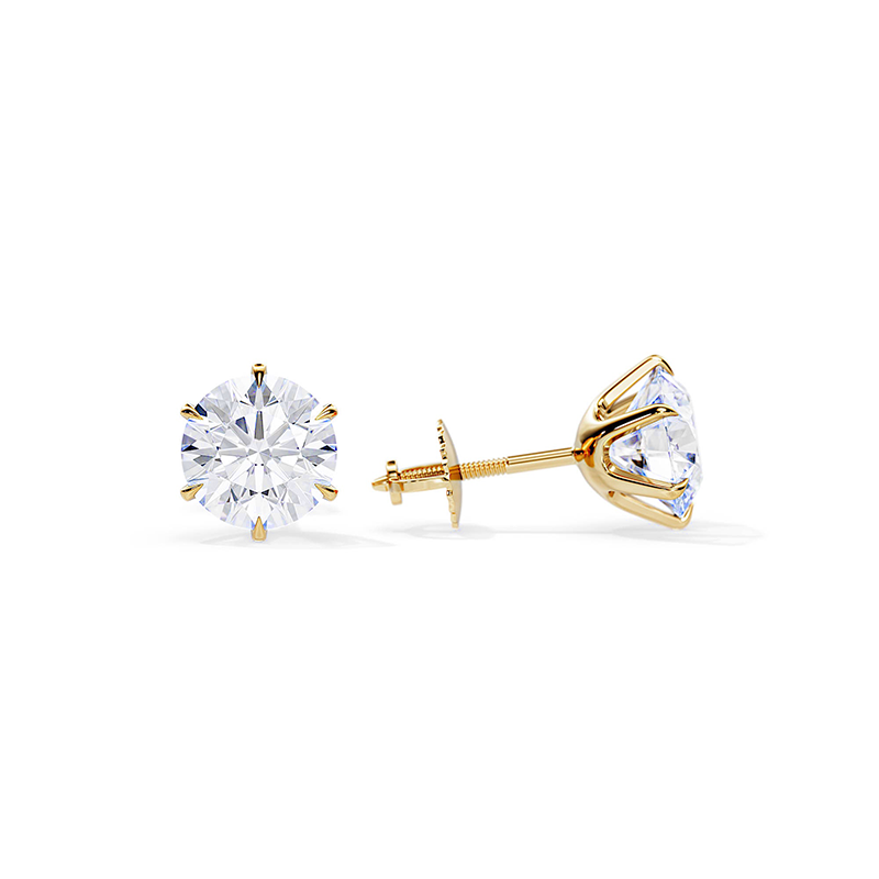 Elegante Tera Gold-Ohrringe