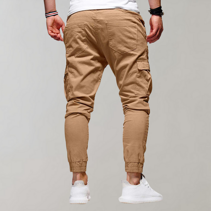 Strapazierfähige Herren Cargo-Hose im Straight-Fit für Alltag