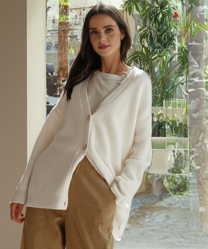 Strukturierte Damen Strickjacke für gemütliche Herbsttage (14)