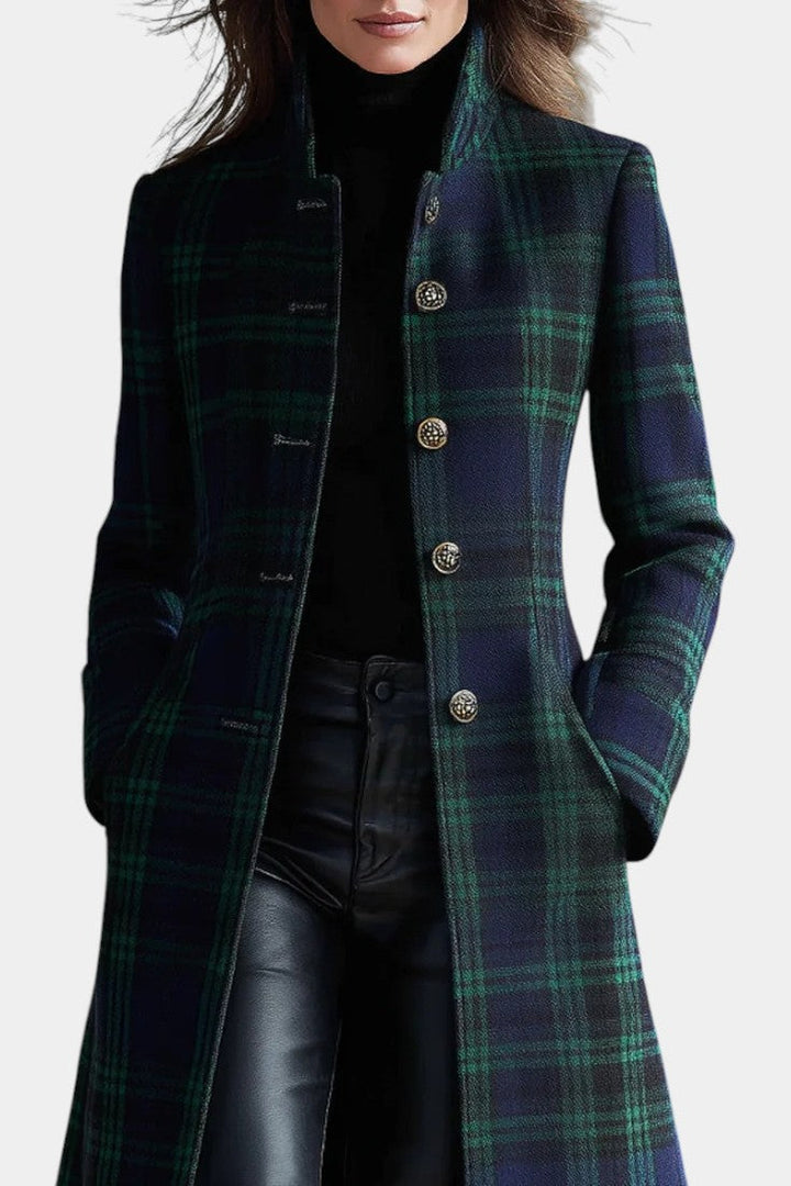 Strukturierter Damen Trenchcoat Midilänge (2)