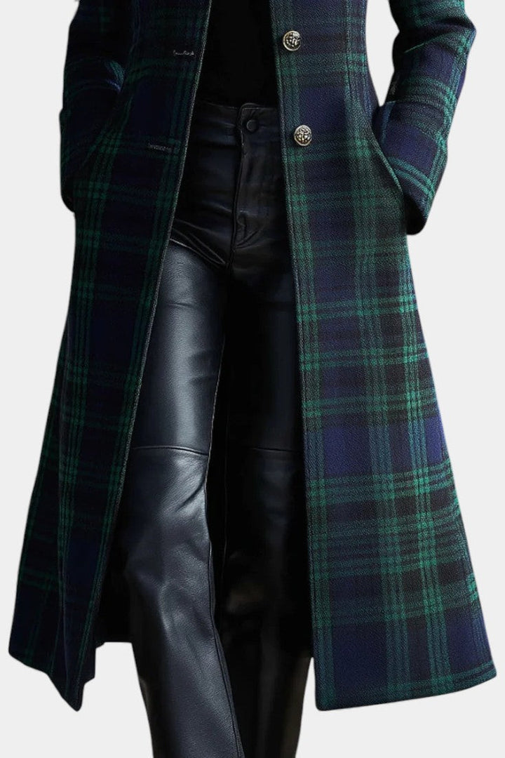 Strukturierter Damen Trenchcoat Midilänge (3)