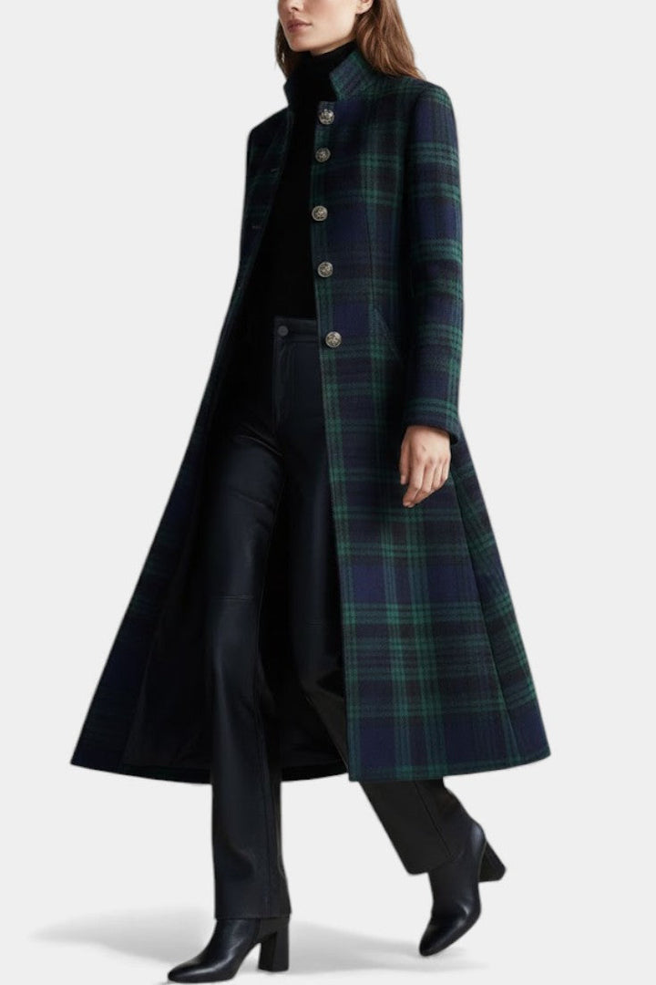 Strukturierter Damen Trenchcoat Midilänge (4)