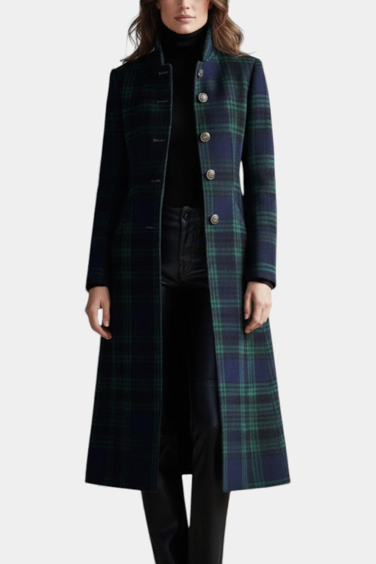 Strukturierter Damen Trenchcoat Midilänge (5)