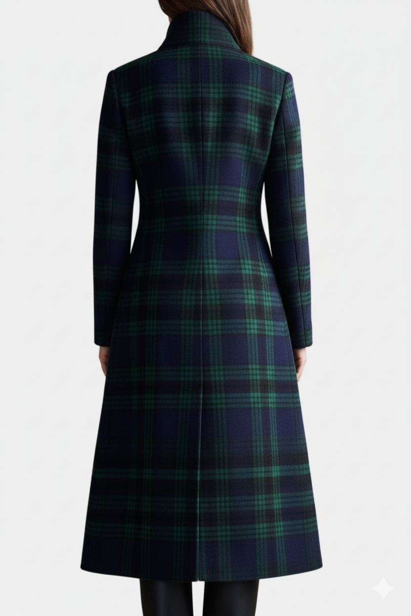 Strukturierter Damen Trenchcoat Midilänge (6)