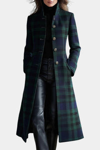 Hannah | Strukturierter Damen Trenchcoat Midilänge