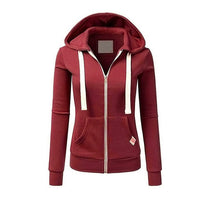 Emma | Taillierte Damen Winterjacke im Hoodie-Stil