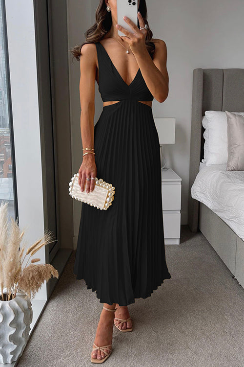 Traumhaftes Maxikleid hochzeitsgast in Schwarz