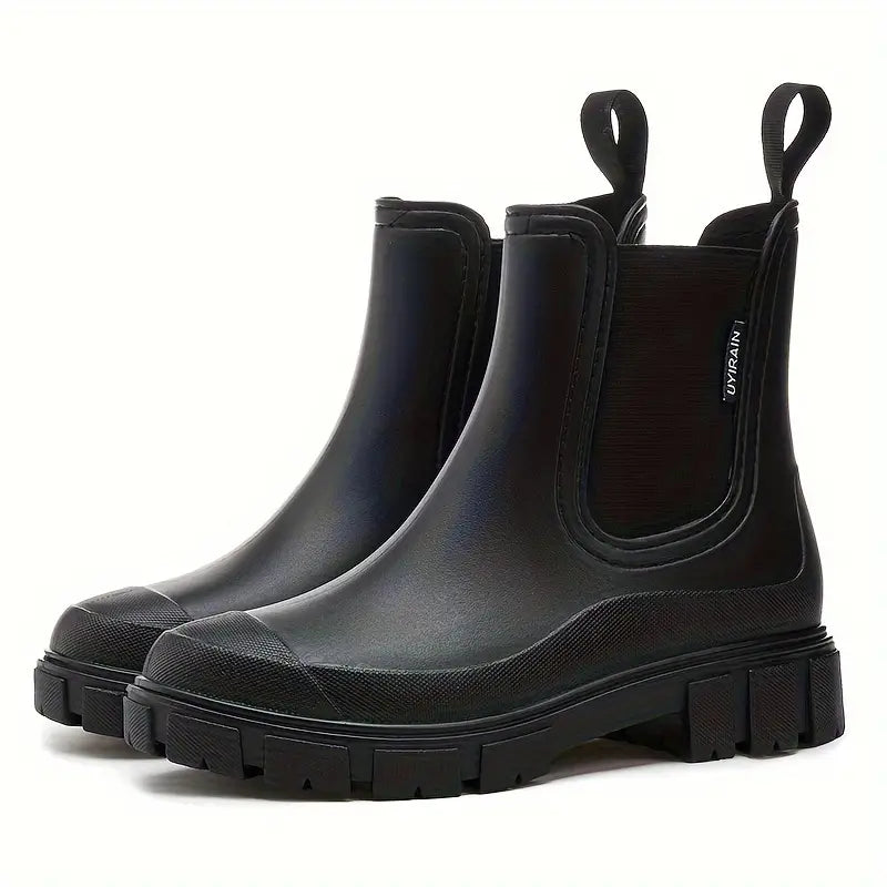 Vielseitige Damen Stiefeletten Chelsea zum Kombinieren in Schwarz