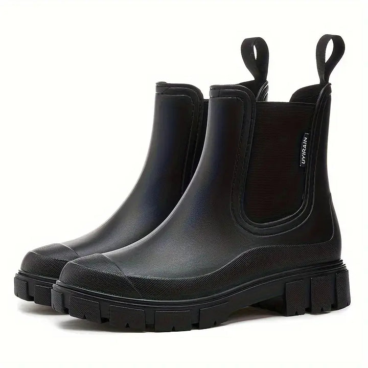 Vielseitige Damen Stiefeletten Chelsea zum Kombinieren in Schwarz