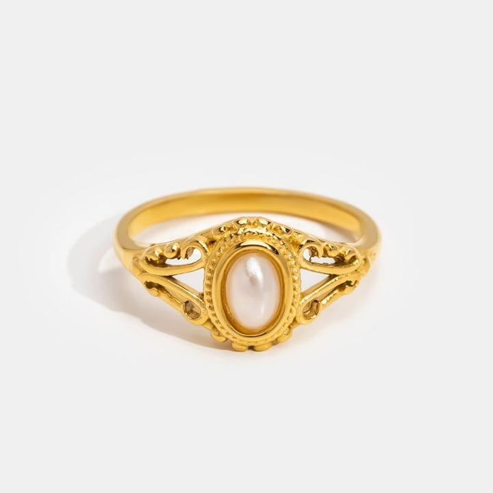 Königlicher Eleganz-Perlenring