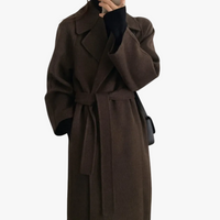 Elisa | Warme Damen Herbstjacke mit Gürtel