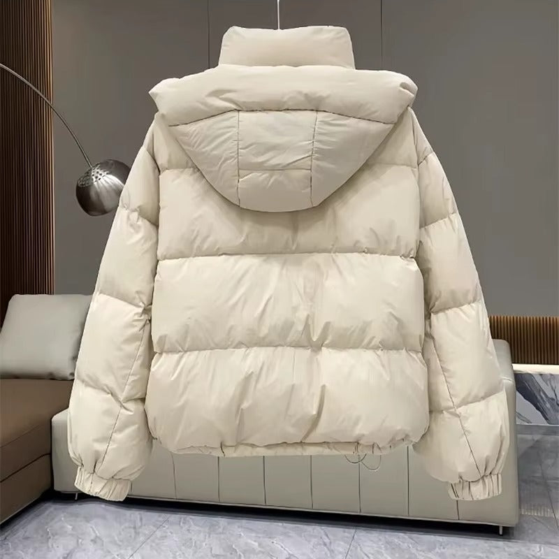 Warme Damen Winterjacke mit Kapuze (12)