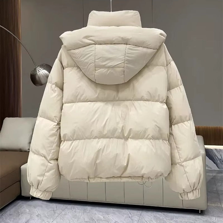 Warme Damen Winterjacke mit Kapuze (12)