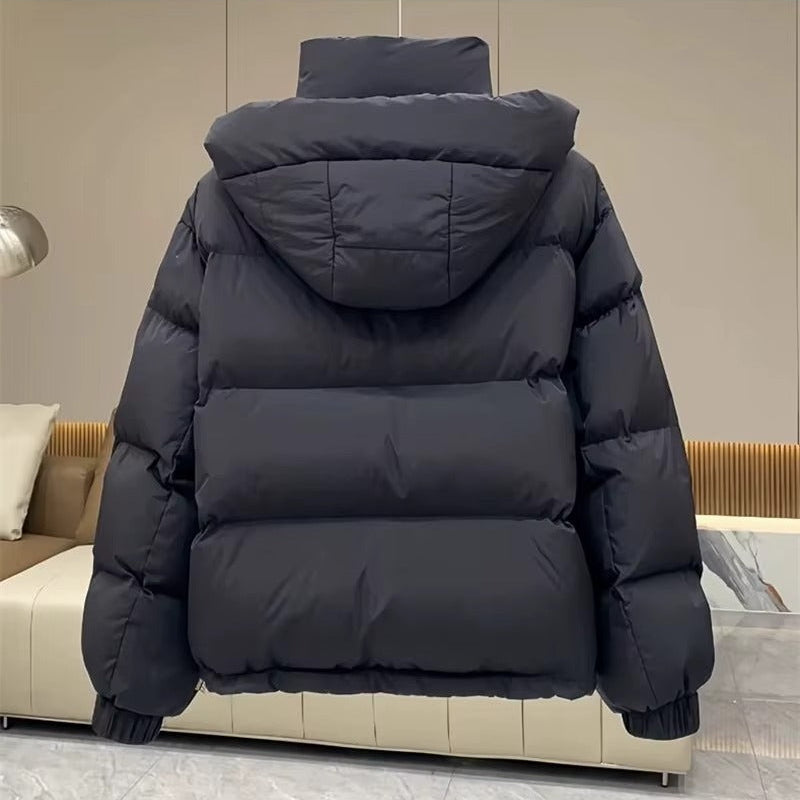 Warme Damen Winterjacke mit Kapuze (3)