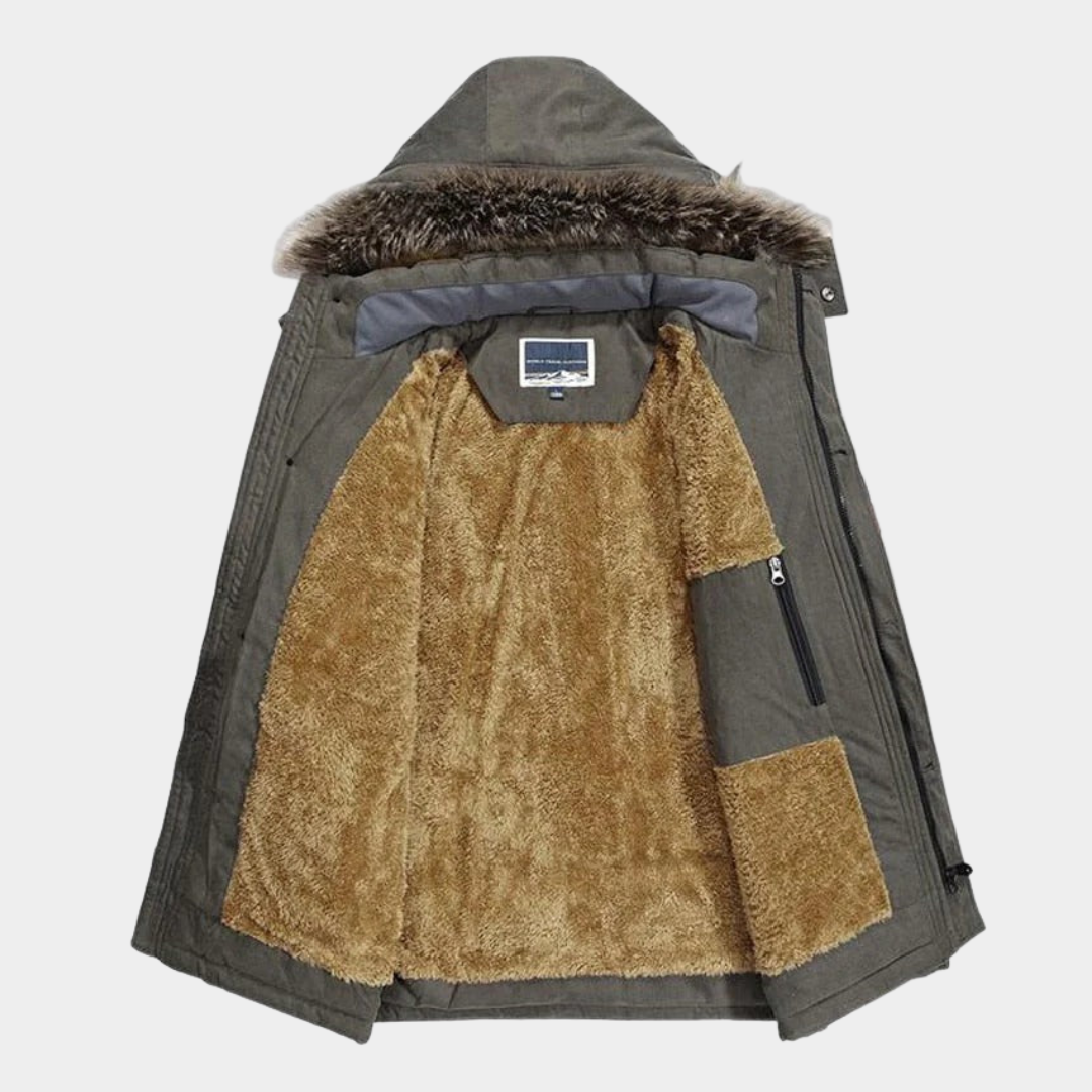 Warme Herren Jacke mit Kapuze für Herbst (11)