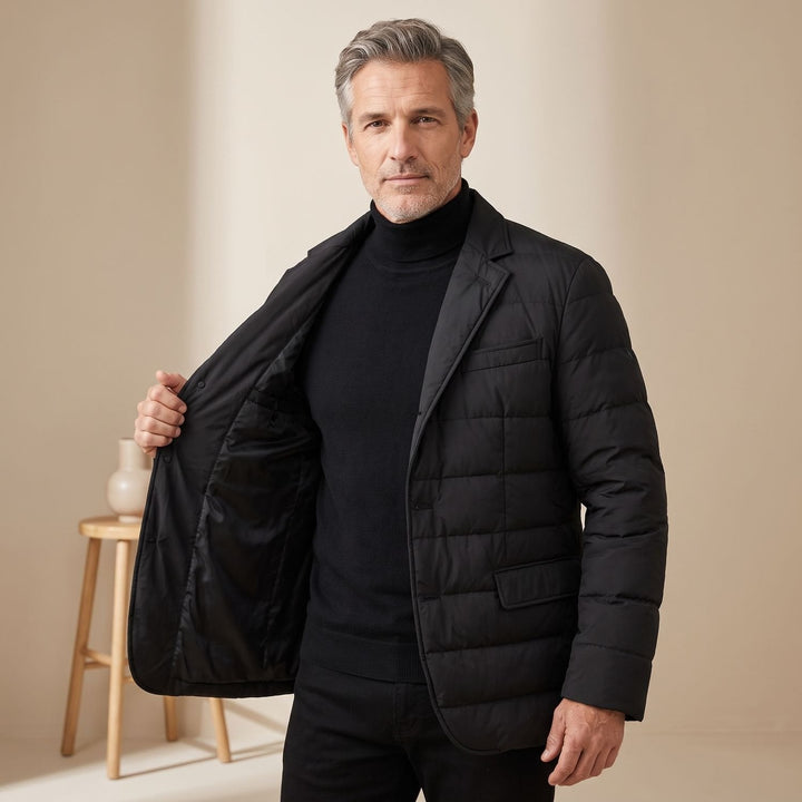 Warme Winterjacke für Herren im Blazer-Look (6)