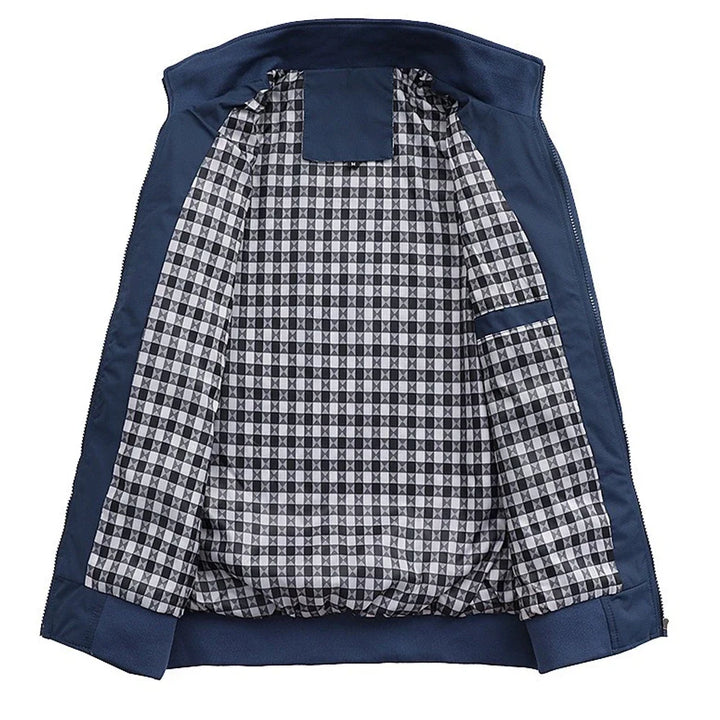 Warme Winterjacke für Herren im Harrington-Stil (2)