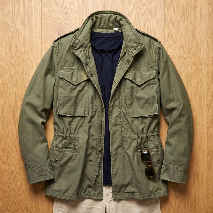 Warme Winterjacke für Herren im Vintage-M65-Stil (2)