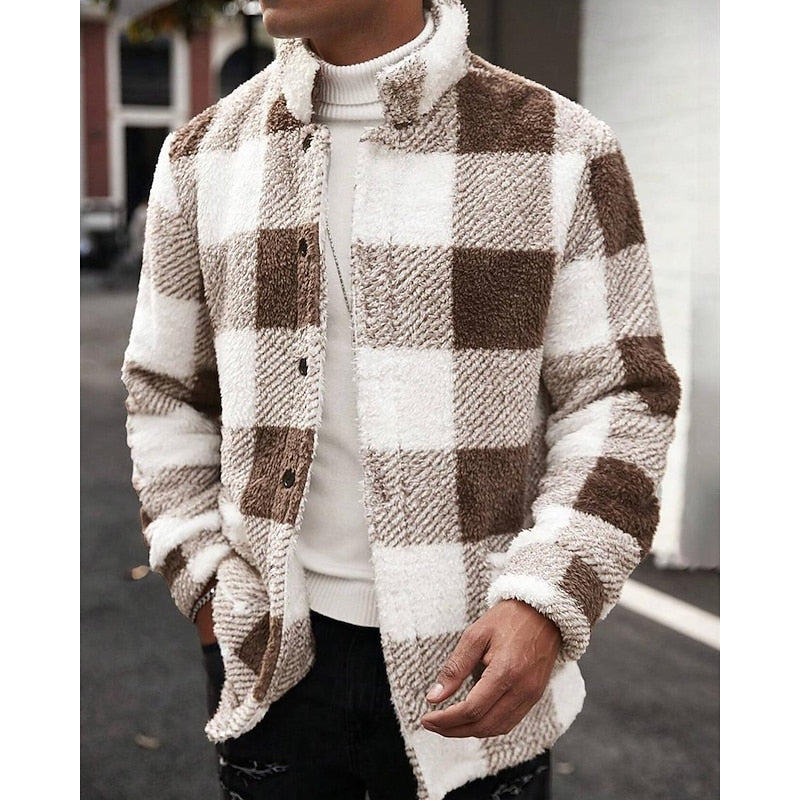Warme Winterjacke Herren für Alltag und Büro (2)