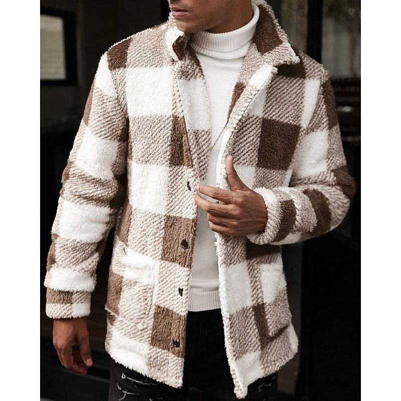 Warme Winterjacke Herren für Alltag und Büro (4)