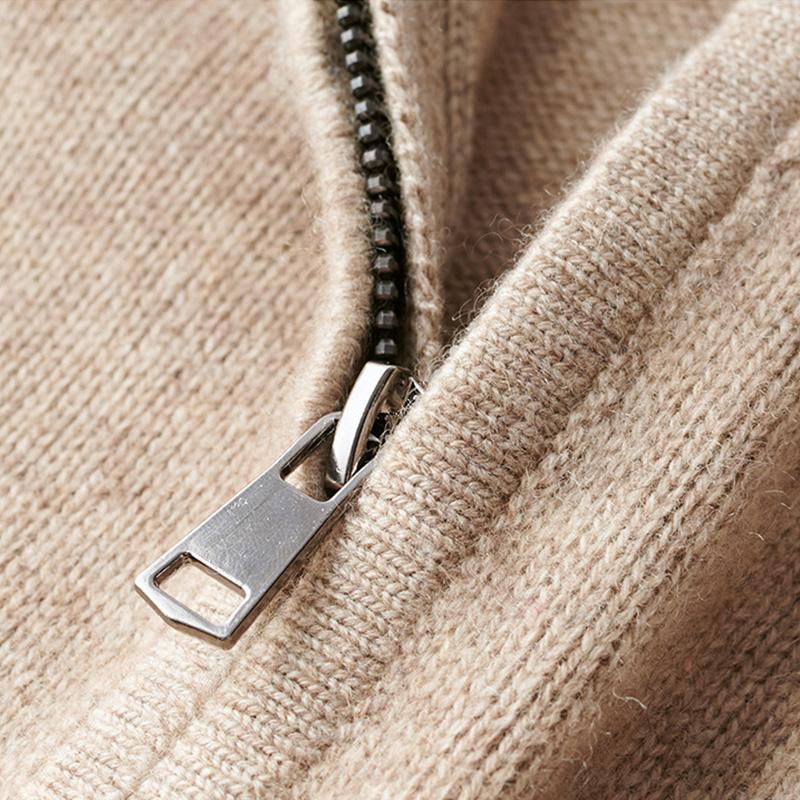 Warmer Herren-Pullover mit Reißverschluss (7)