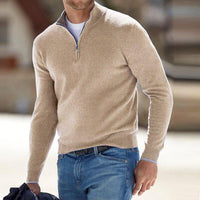 Ben | Warmer Herren-Pullover mit Reißverschluss