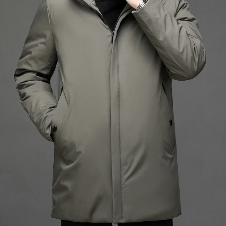 Wasserdichte Herren Winterjacke Kapuze (4)