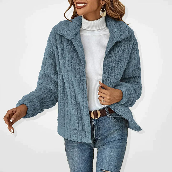 Weiche Strickjacke für bequeme Alltage in Blau