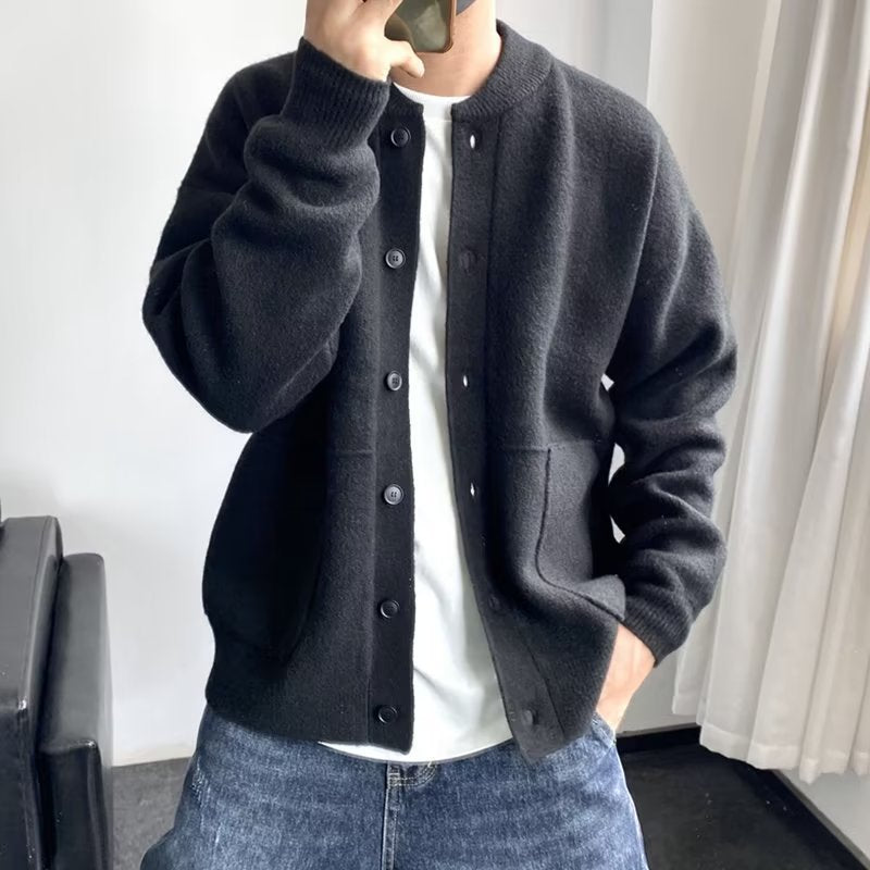 Weicher Cardigan für lässige Eleganz in Schwarz