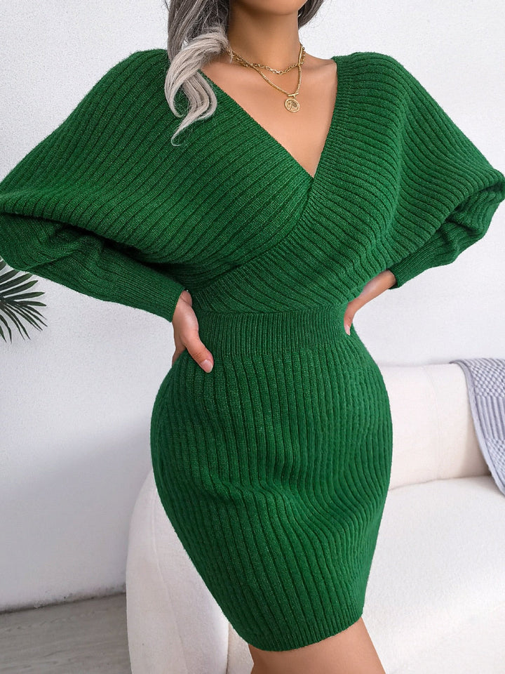 Weicher Langer Pullover für kühle Tage in Grün