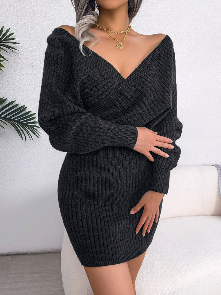 Weicher Langer Pullover für kühle Tage in Schwarz