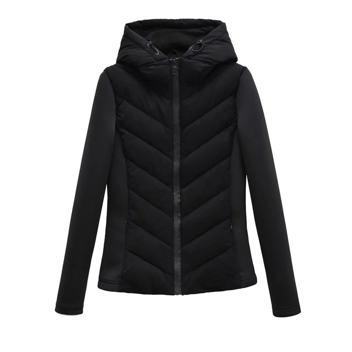Winterjacke Damen leicht für den Alltag in Schwarz