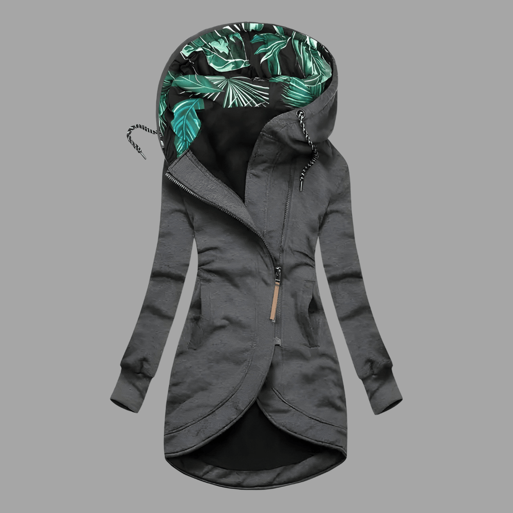 Winterjacke Damen robust für den Herbst in Grau