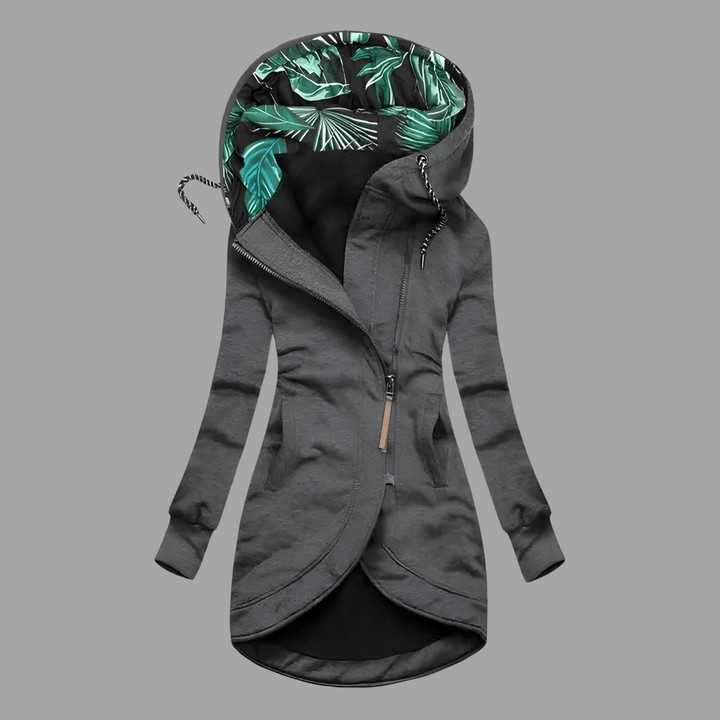 Winterjacke Damen robust für den Herbst in Grau