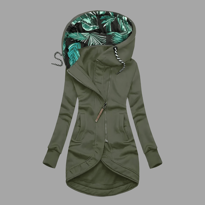 Winterjacke Damen robust für den Herbst in Grün