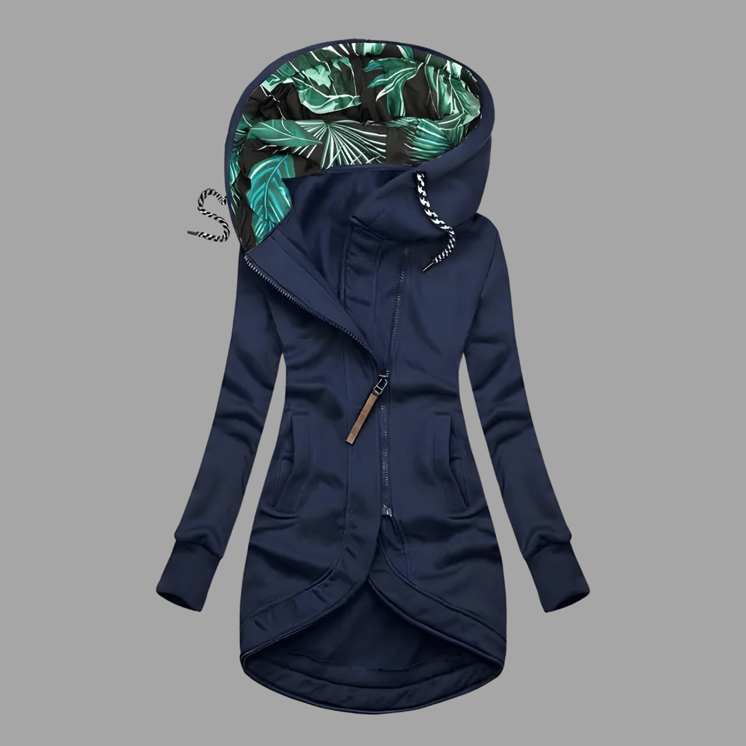 Winterjacke Damen robust für den Herbst in Marineblau
