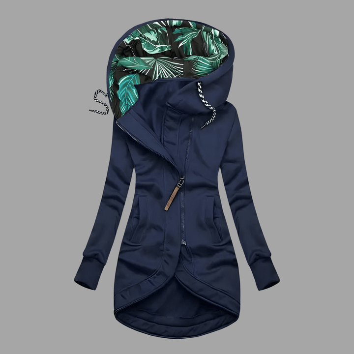 Winterjacke Damen robust für den Herbst in Marineblau