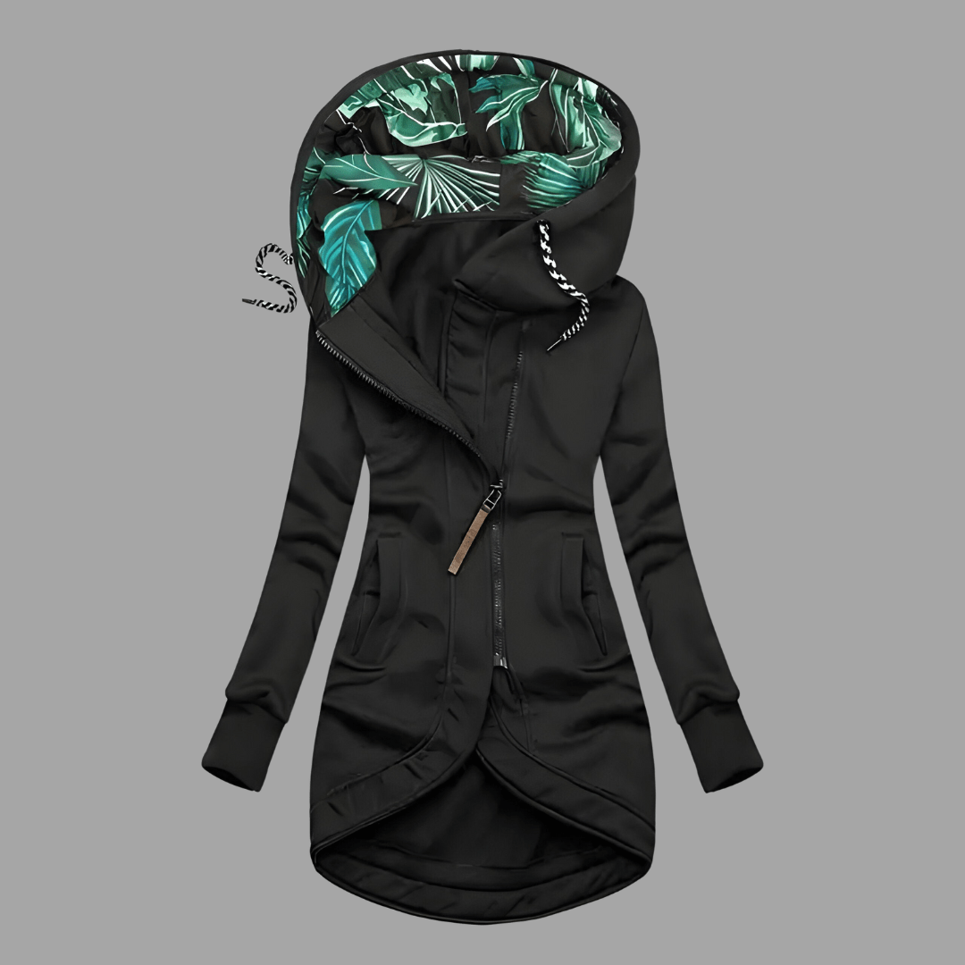 Winterjacke Damen robust für den Herbst in Schwarz