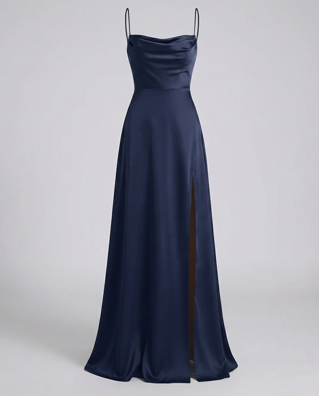 Wunderschönes Maxikleid für Hochzeitsgäste in Dunkelblau