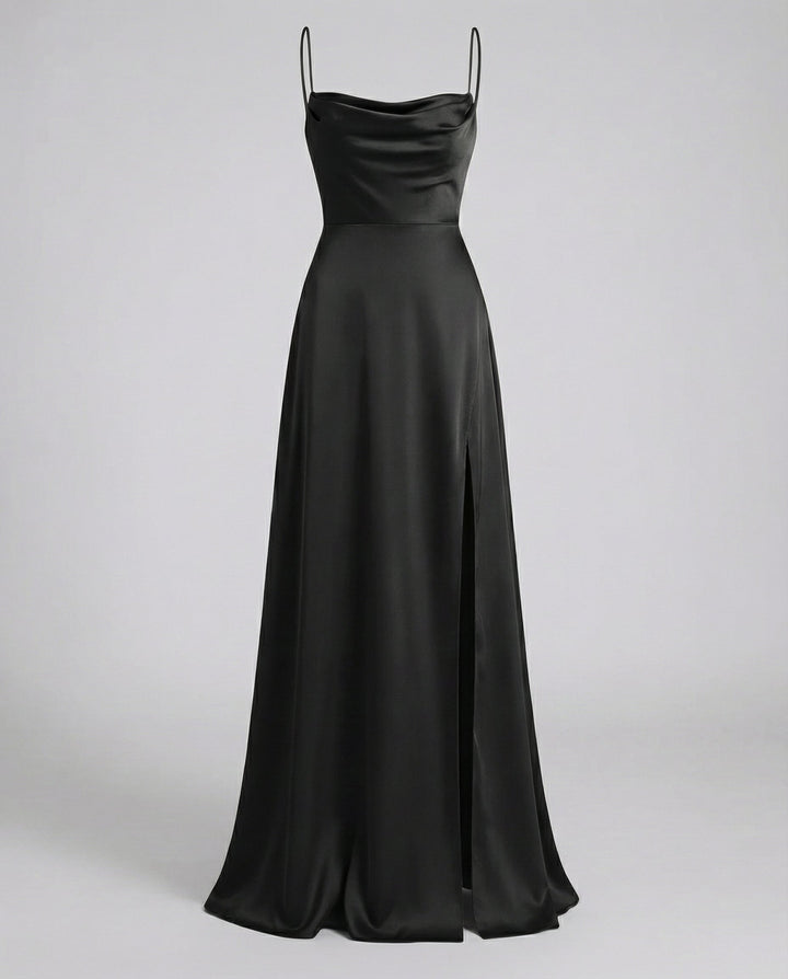 Wunderschönes Maxikleid für Hochzeitsgäste in Schwarz