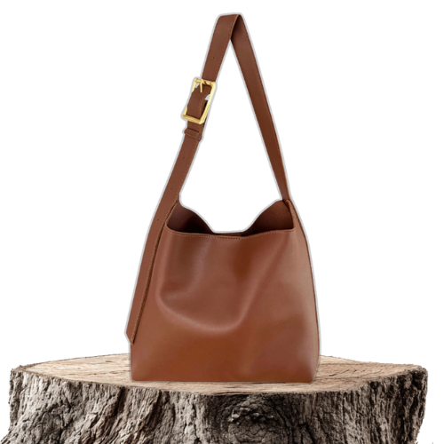 Zeitlose Damen Handtasche mit eleganter Schnalle