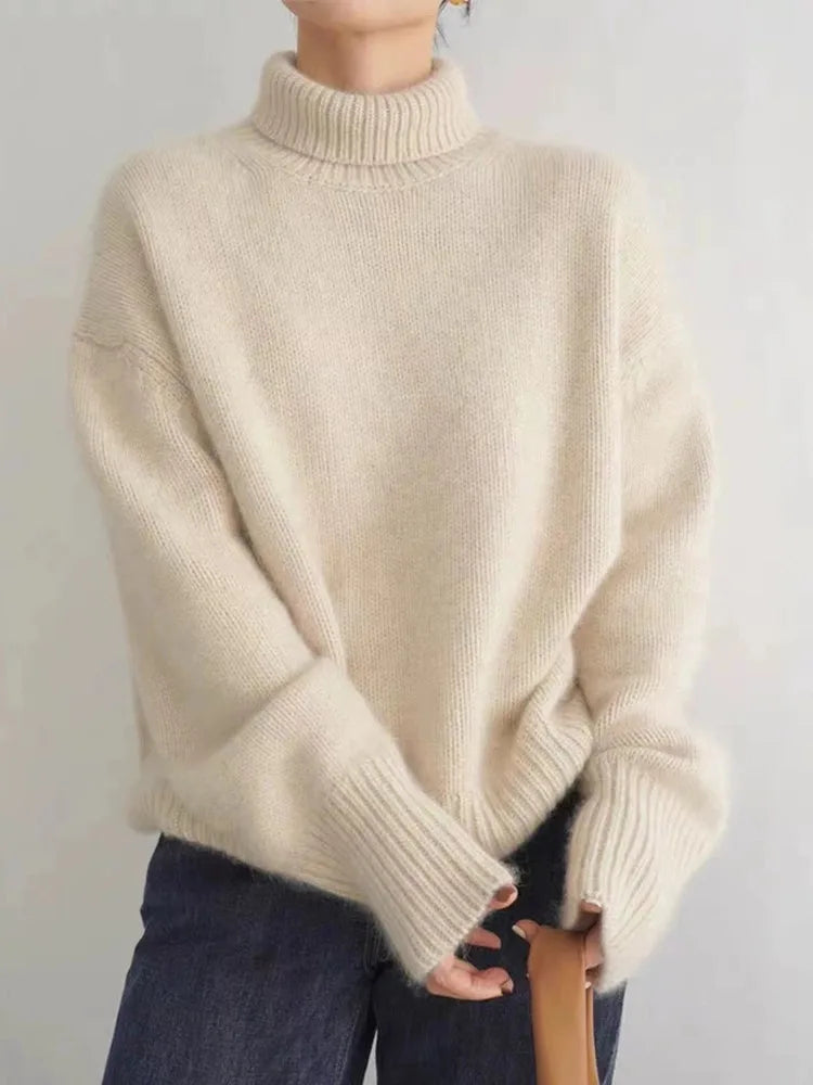 Zeitloser Damen Kaschmir Pullover (2)